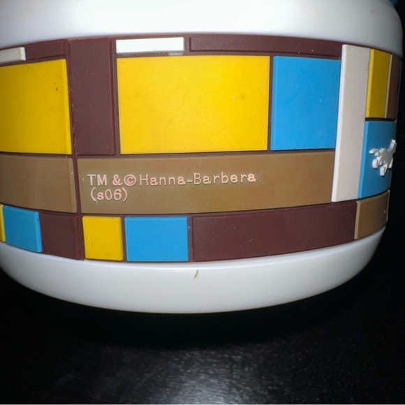 VINTAGE EXTREMELY RARE THERMOS HANNA BARBERA SCOOBY DOO BLUE YELLOW HARD TO FIND - Picture 11 of 13